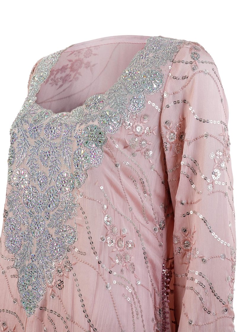 Gul Ahmed | Pink | Unstitched | Daily wear | Kurti | 1 pc set - Image 3