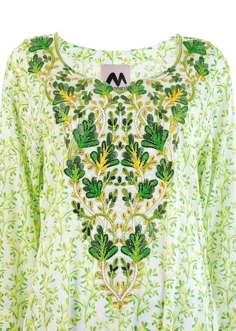 Arabic Jalabiya | Off White | Stitched | Festival wear | Jalabiya Style |1 pc set - Image 2