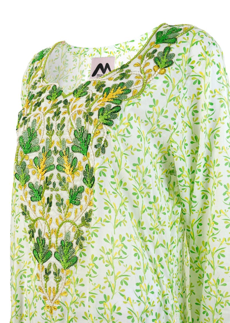 Arabic Jalabiya | Off White | Stitched | Festival wear | Jalabiya Style |1 pc set - Image 3
