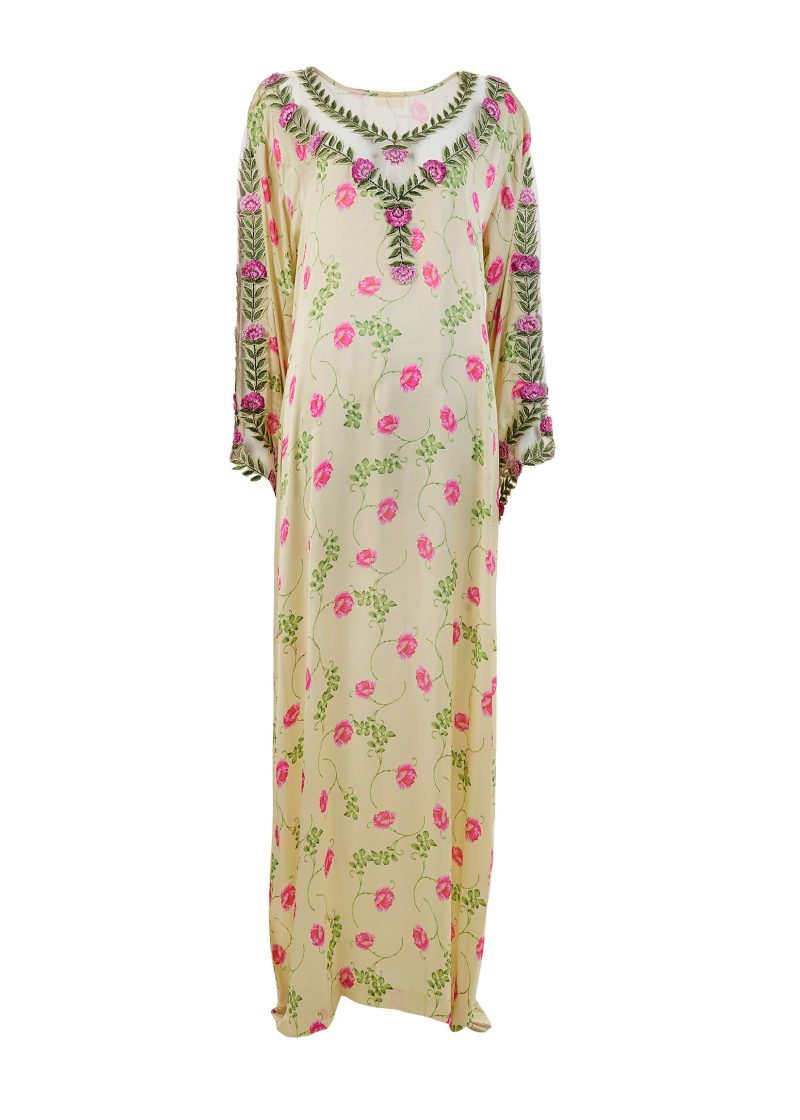 Arabic Jalabiya | Yellow | Stitched | Daily Wear | Jalabiya Style | 1 PC Set