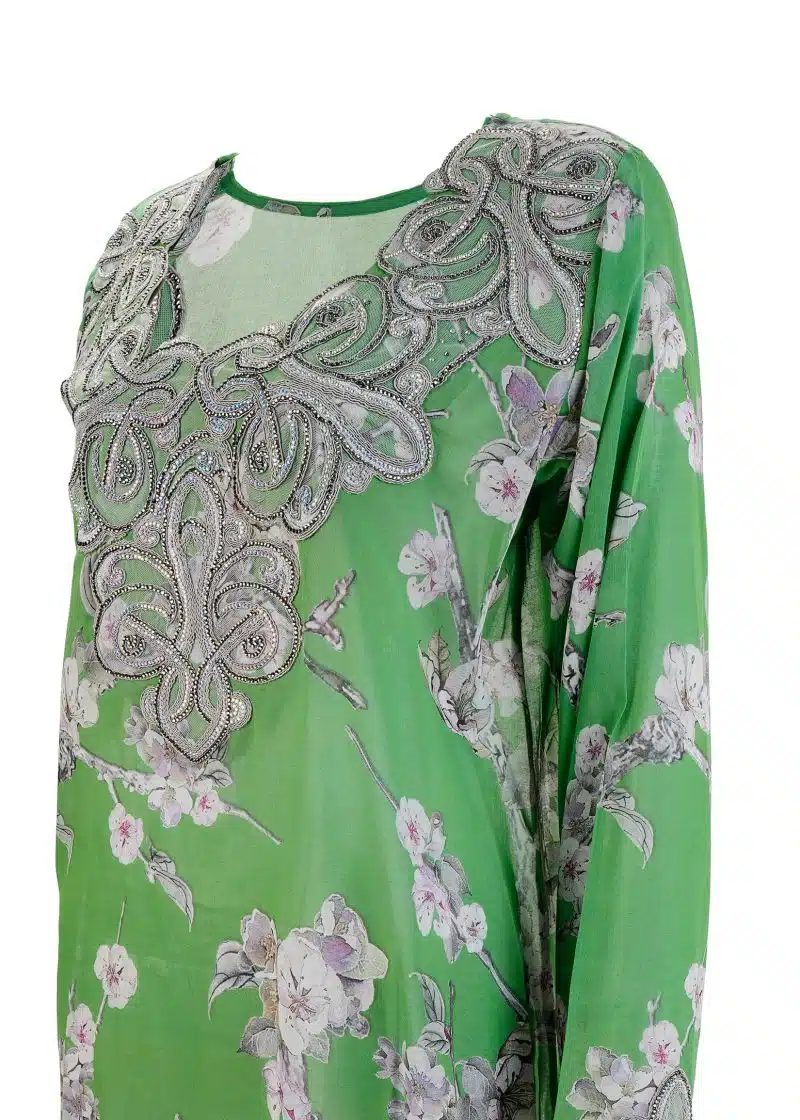 Arabic Jalabiya | Green | Stitched | Daily wear | Jalabiya Style | 1 pc set - Image 3