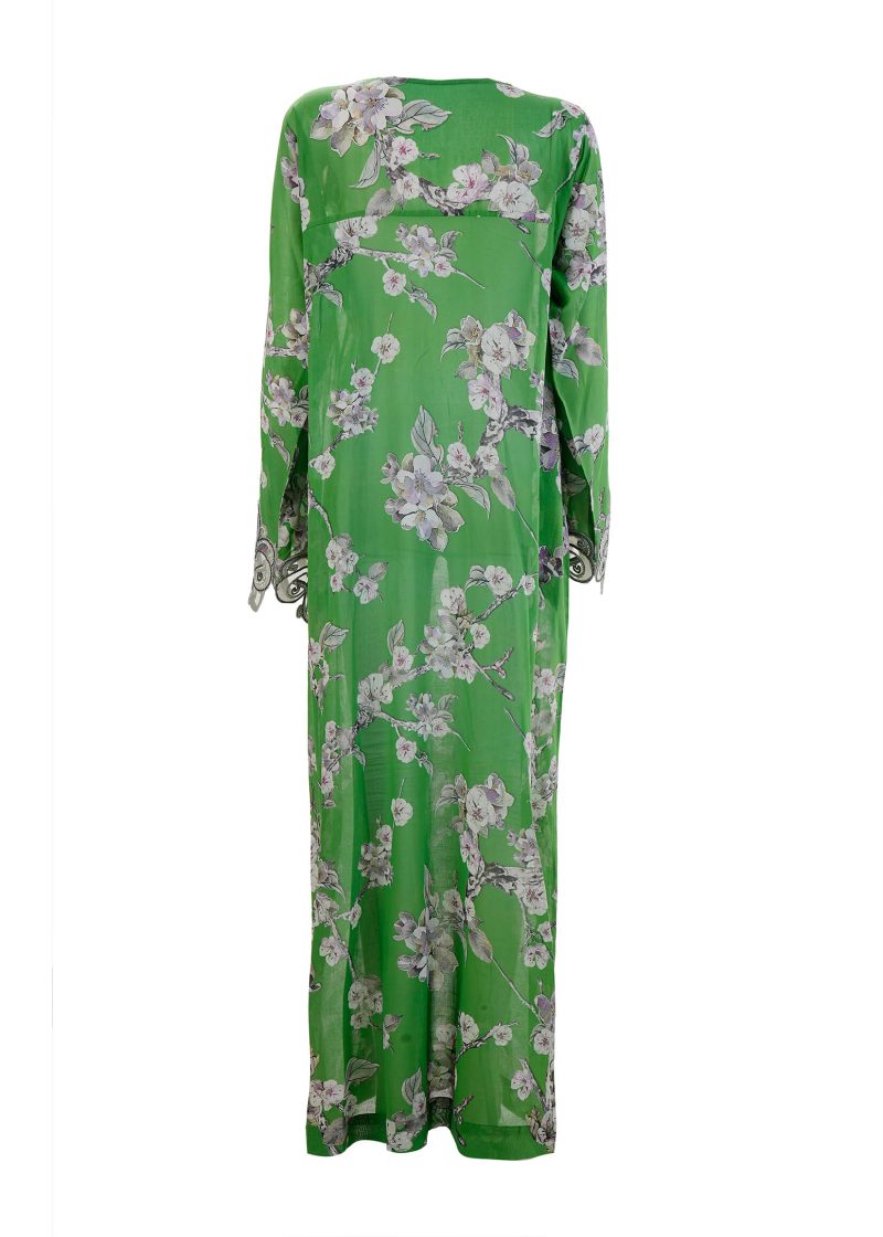 Arabic Jalabiya | Green | Stitched | Daily wear | Jalabiya Style | 1 pc set - Image 4