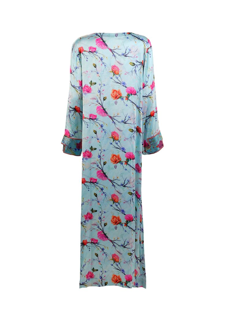 Maysarah Studio | Sky Blue | Stitched | Daily wear | Jalabiya Style | 1 pc set - Image 4