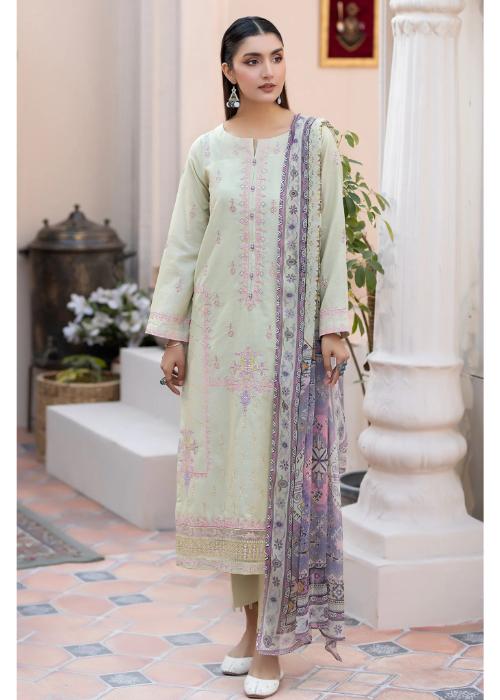 Adan Libas | Pista Green | Stitched | Daily wear | Kurta Set | 3 pc set.