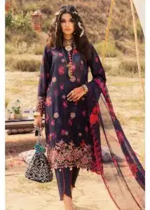 Adan Libas | Stitched | Black | Daily wear | Kurta Set | 3 pc set