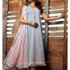 Gul Ahmed Ideas Lawn | Grey Pink | Unstitched | Party wear | Printed Lawn Dupata | CL42008A - Image 2