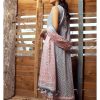 Gul Ahmed Ideas Lawn | Grey Pink | Unstitched | Party wear | Printed Lawn Dupata | CL42008A - Image 3