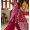 Gul Ahmed Ideas Lawn | Fushia Pink | Unstitched | Party wear | Printed Lawn Dupata | CL42008B