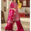 Gul Ahmed Ideas Lawn | Fushia Pink | Unstitched | Party wear | Printed Lawn Dupata | CL42008B - Image 2
