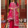 Gul Ahmed Ideas Lawn | Fushia Pink | Unstitched | Party wear | Printed Lawn Dupata | CL42008B - Image 3