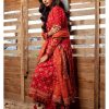 Gul Ahmed Ideas Lawn | Red | Unstitched | Party wear | Printed Lawn Dupata | CL42004A - Image 6