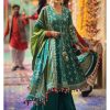 Gul Ahmed Ideas Lawn | Green | Unstitched | Party wear | Printed Lawn Dupata | CL42004B