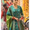 Gul Ahmed Ideas Lawn | Green | Unstitched | Party wear | Printed Lawn Dupata | CL42004B - Image 3