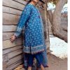 Gul Ahmed Ideas Lawn | Blue | Unstitched | Party wear | Printed Lawn Dupata | CL42003A - Image 4