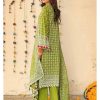 Gul Ahmed Ideas Lawn | Mehndi And White | Unstitched | Party wear | Printed Lawn Dupatta | CL42039B - Image 3