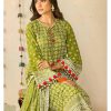 Gul Ahmed Ideas Lawn | Mehndi And White | Unstitched | Party wear | Printed Lawn Dupatta | CL42039B - Image 6