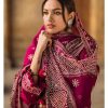 Gul Ahmed Ideas Lawn | Carrot Pink | Unstitched | Party wear | Printed Lawn Dupata | BN001 - Image 4