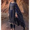 Gul Ahmed Ideas Lawn | Navy Blue | Unstitched | Party wear | Printed Lawn Dupata | BM42006 - Image 5