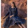 Gul Ahmed Ideas Lawn | Navy Blue | Unstitched | Party wear | Printed Lawn Dupata | BM42006 - Image 6