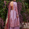 Hussain Rehar Luxury Lawn | Lavender | Unstitched | Feastive | Silk Dupatta | AYZEL - Image 2