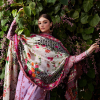 Hussain Rehar Luxury Lawn | Lavender | Unstitched | Feastive | Silk Dupatta | AYZEL - Image 3