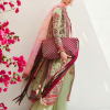 Hussain Rehar Luxury Lawn | Mint Green | Unstitched | Feastive | Silk Dupatta | EIRA - Image 4