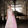 Noor By Saadia Luxe Chikankari Lawn | Baby Pink | Unstitched | Party Wear | Chiffon Dupatta | 11A