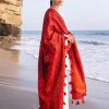 Zainab Chottani Chickankari Luxury Lawn | Off White | Unstitched | Party wear | Embroidered Digital Printed Dupatta on Chiffon | CHUNARI - 3A - Image 4