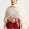 Zara Shahjahan Lawn | Rani Pink | Unstitched | Wedding wear | embroidered Organza Dupatta | MYRA-14A - Image 4