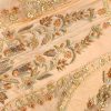Pakistani | Beige | Unstitched | Festival Wear | Kurta Set | 3 pc Set - Image 2