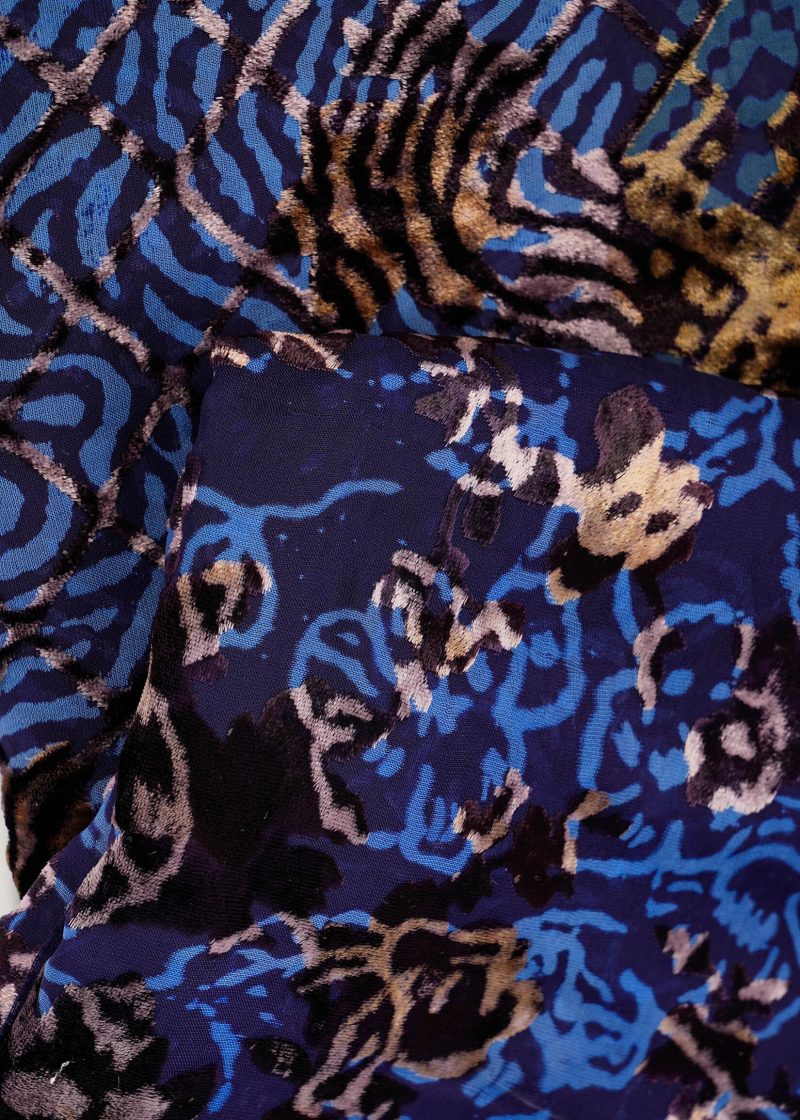 Pakistani | Navy Blue | Unstitched | Daily Wear | Kurta Set | 2 pc Set - Image 2