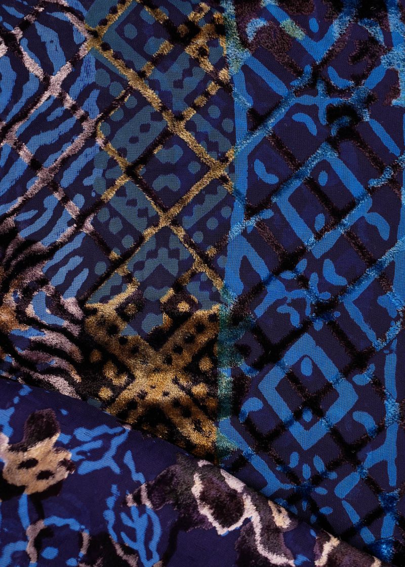 Pakistani | Navy Blue | Unstitched | Daily Wear | Kurta Set | 2 pc Set - Image 3