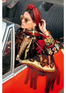 Gul Ahmed | Black & Gold | Unstitched | Daily wear | Kurta Dupatta Trouser | 3 pc set