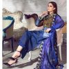Gul Ahmed | Blue | Unstitched | Daily wear | Kurta Dupatta Trouser | 3 pc set