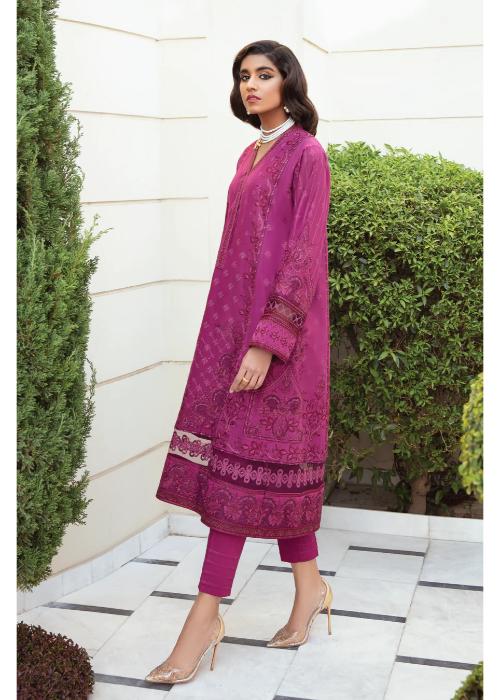 IZNIK |Rani Pink | Unstitched | Festival Wear | kurta set | 3 pc set