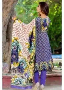 Baroque | Black & Green | Unstitched | Festival Wear | Kurta set | 3 pc set
