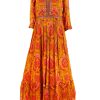 Maysarah Studio | Mustard | Semi Stitched | Wedding wear | Bridal Gown | 1 pc set