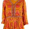 Maysarah Studio | Mustard | Semi Stitched | Wedding wear | Bridal Gown | 1 pc set - Image 2