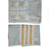 Maysarah Lucknowi | Grey | Semi stitched | Festival wear | Kurta Dupatta Style | 2 pc set