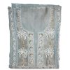 Maysarah Lucknowi | Grey | Semi stitched | Festival wear | Kurta Dupatta Style | 2 pc set - Image 3