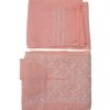 Maysarah Lucknowi | Peach Pink | Unstitched | Festival wear | Kurta Dupatta Style | 2 pc set - Image 3