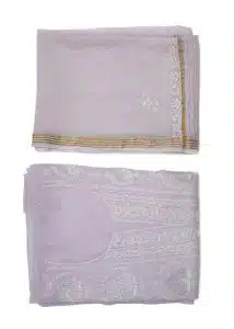 Maysarah Lucknowi | Lavender | Unstitched | Kurta dupatta | Daily & Festival Wear | 2 pc set.