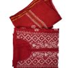 Maysarah Lucknowi | Red | Unstitched | Kurta dupatta | Festival Wear | 2 pc set.