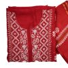 Maysarah Lucknowi | Red | Unstitched | Kurta dupatta | Festival Wear | 2 pc set. - Image 2
