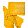 Maysarah Lucknowi | Yellow | Semi stitched | Festival wear | Kurta Dupatta Style | 2 pc set - Image 4
