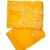 Maysarah Lucknowi | Yellow | Semi stitched | Festival wear | Kurta Dupatta Style | 2 pc set - Image 2