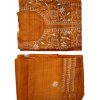 Maysarah Lucknowi | Mustard | Semi stitched | Festival wear | Kurta Dupatta Style | 2 pc set
