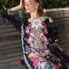 Asifa & Nabeel Lawn | Black | Unstitched | Party wear | Digital printed dupatta on polly silk | EUPHORIA RRL-06 - Image 4