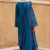 Gulaal Luxury Lawn | Dark Blue | Unstitched | Party wear | Chiffon Dupatta embroidered | FELICIA GL-LL-24V1-04 - Image 2