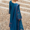Gulaal Luxury Lawn | Dark Blue | Unstitched | Party wear | Chiffon Dupatta embroidered | FELICIA GL-LL-24V1-04 - Image 4
